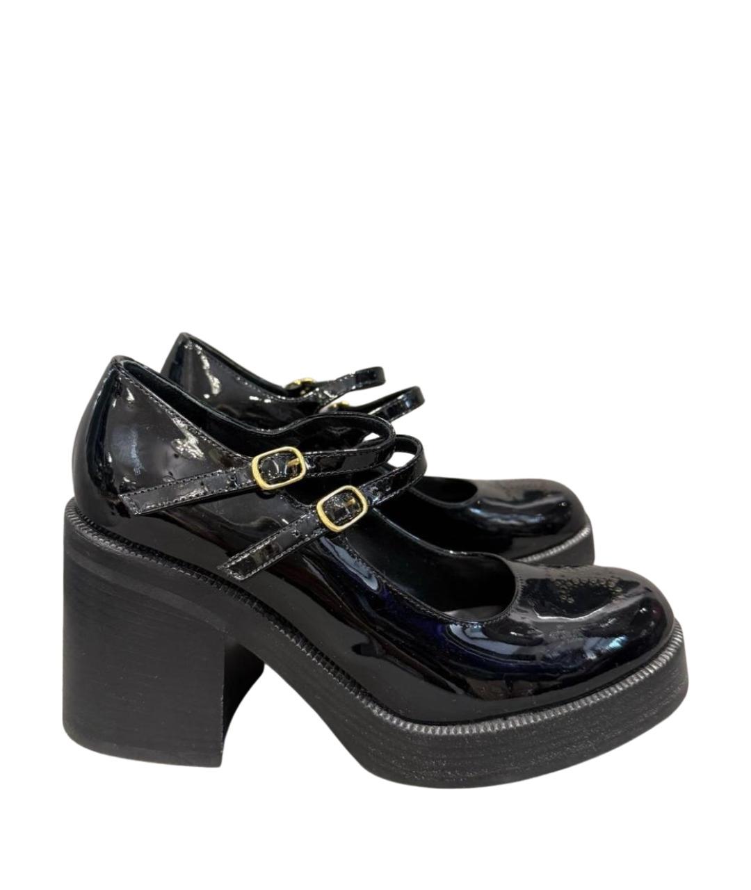 CELINE Черные туфли из лакированной кожи, фото 1