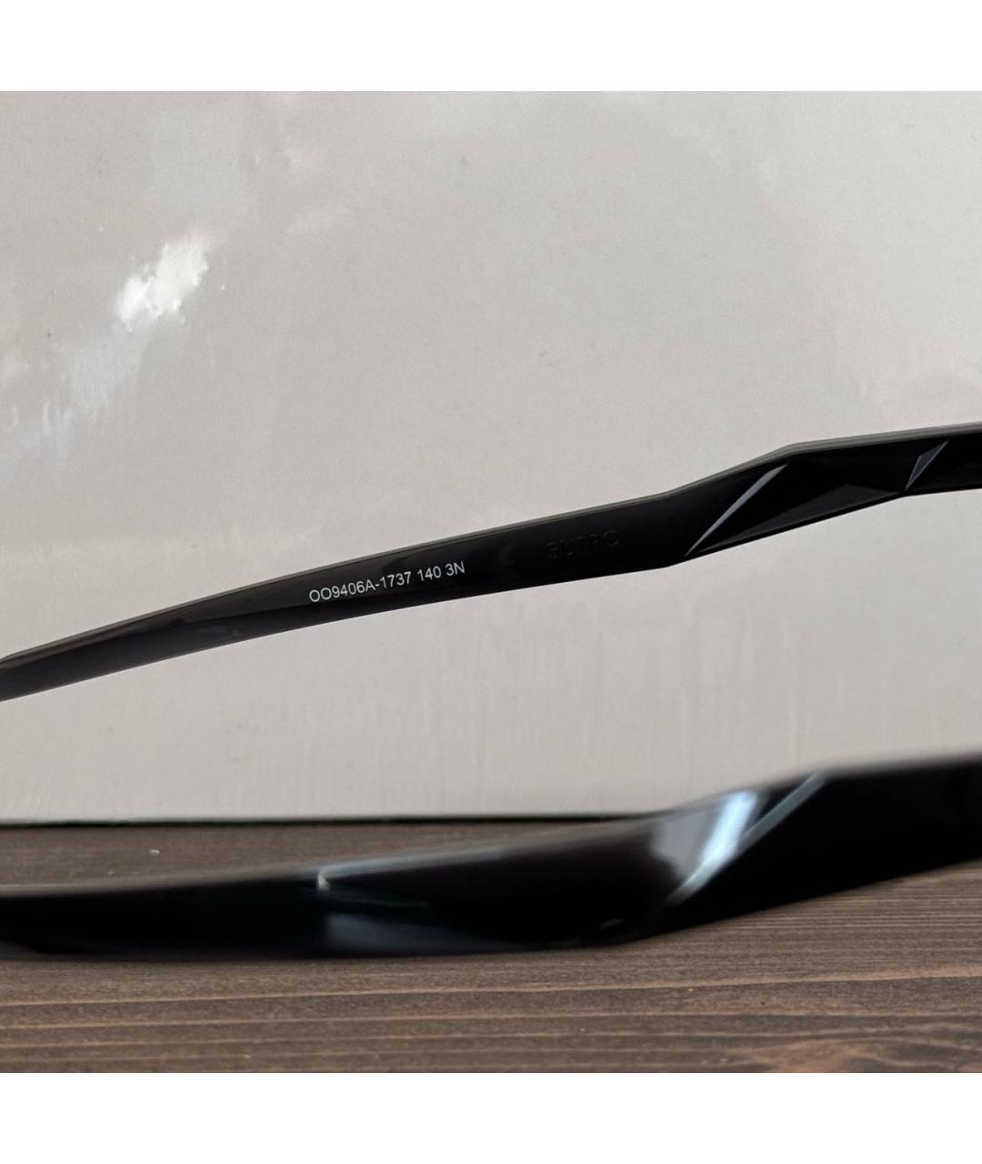 OAKLEY Черные пластиковые солнцезащитные очки, фото 4