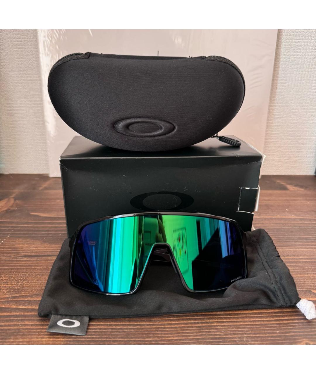OAKLEY Черные пластиковые солнцезащитные очки, фото 2