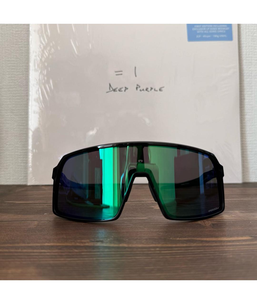 OAKLEY Черные пластиковые солнцезащитные очки, фото 6