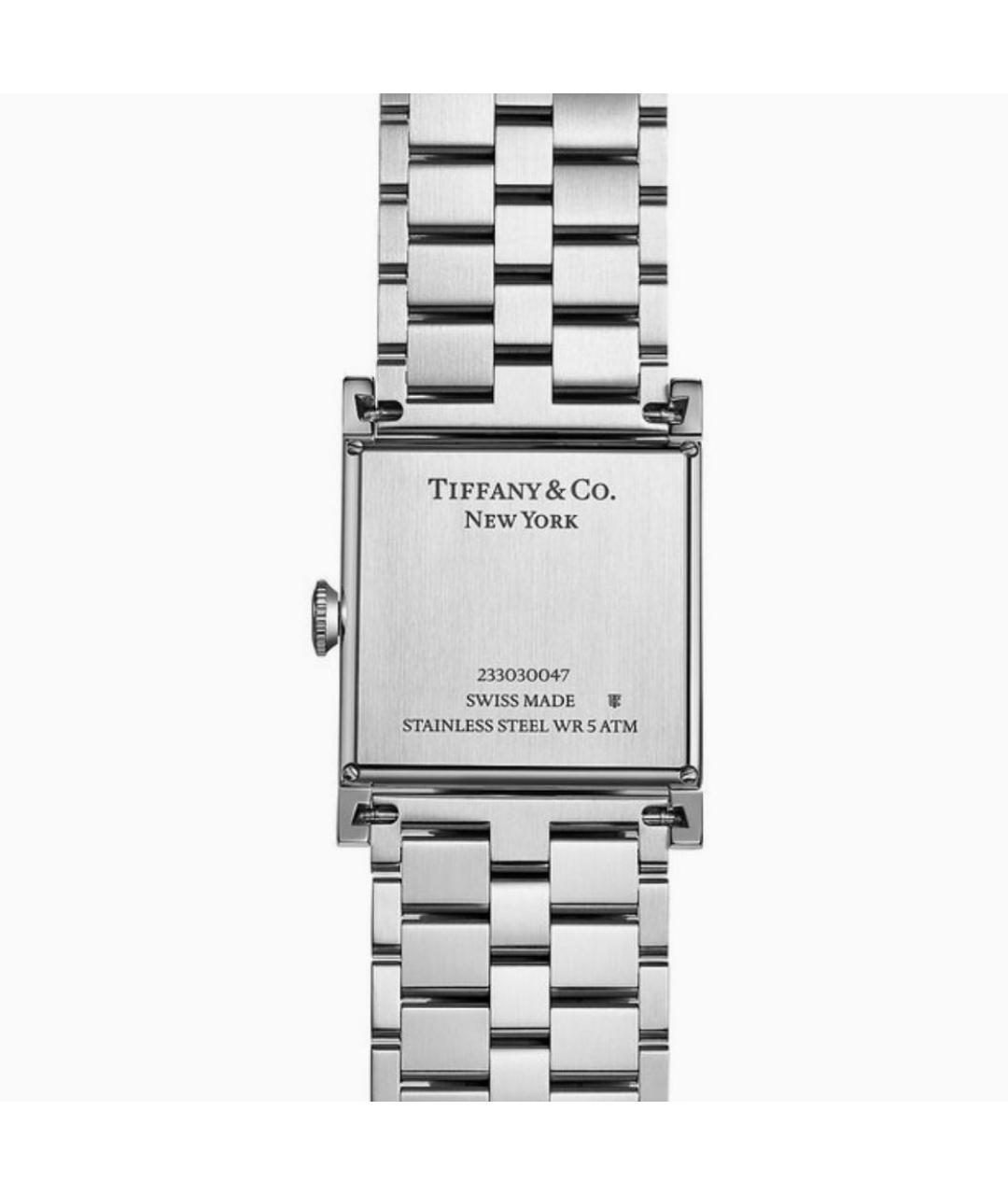 TIFFANY&CO Серебряные металлические часы, фото 3