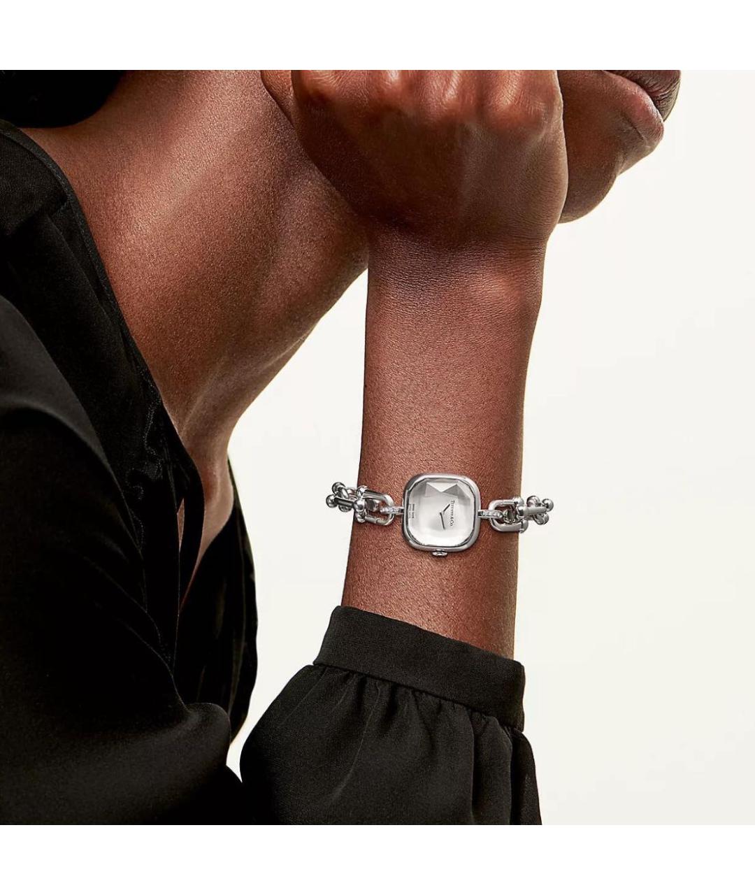 TIFFANY&CO Серебряные серебряные часы, фото 2