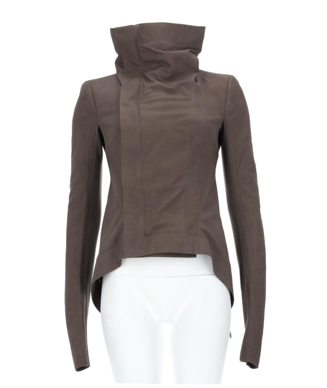 RICK OWENS Мульти кожаная куртка, фото 1