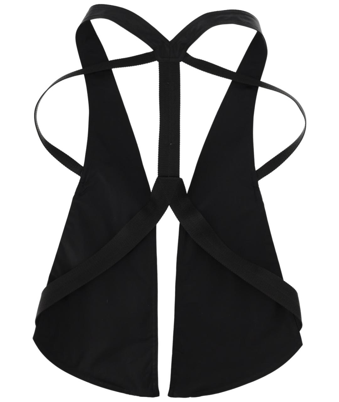 RICK OWENS Черный полиамидовый жилет, фото 2