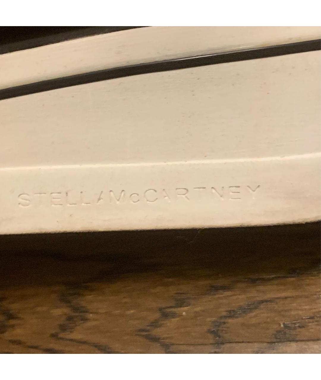 STELLA MCCARTNEY Черные кожаные лоферы, фото 5