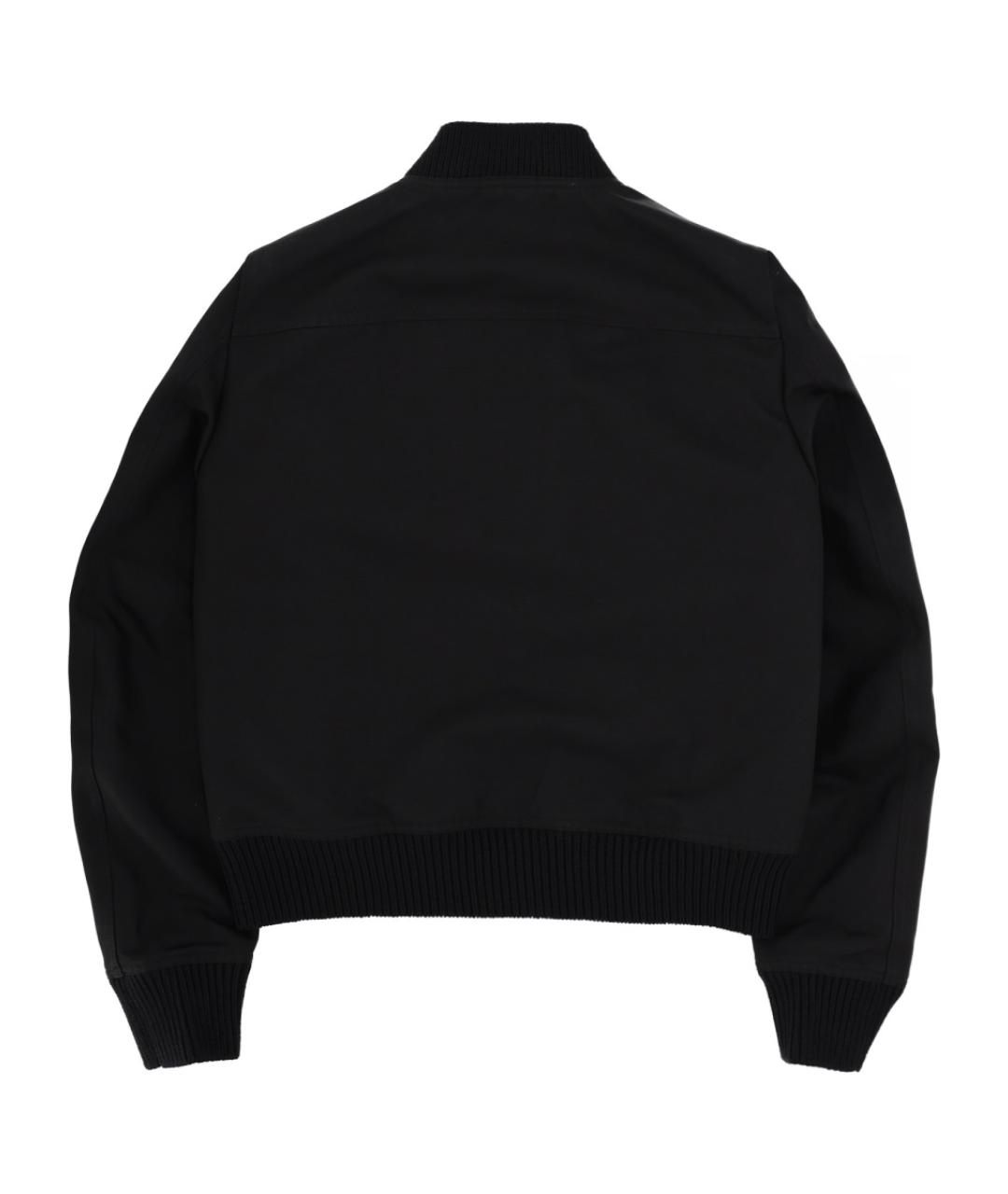 RICK OWENS Черная хлопковая куртка, фото 2