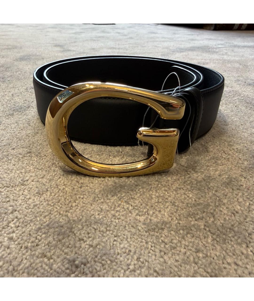 GUCCI Черный кожаный ремень, фото 6