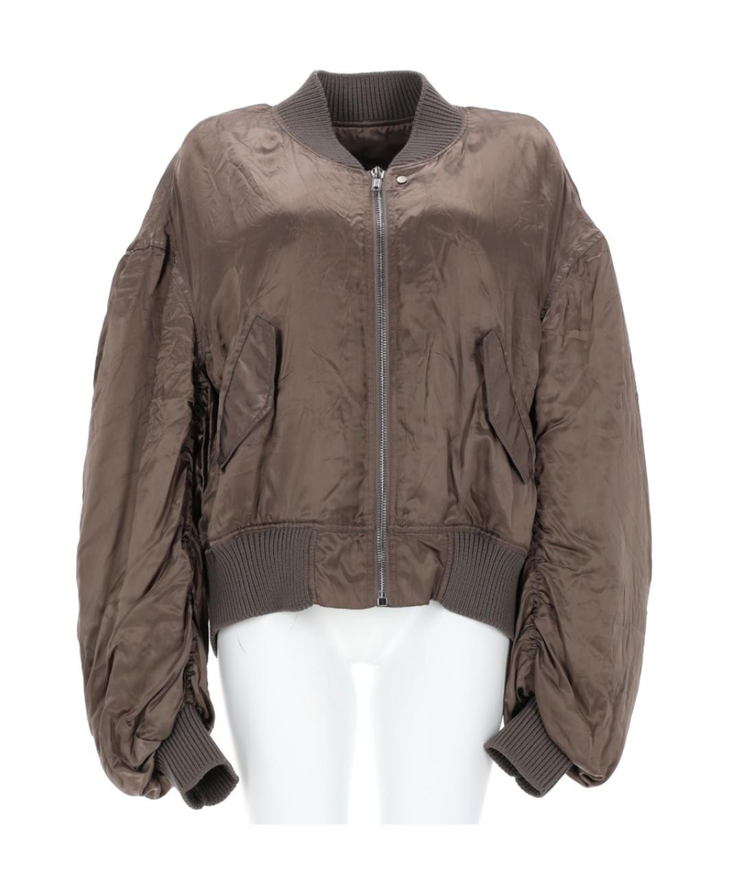 RICK OWENS Коричневая куртка, фото 3