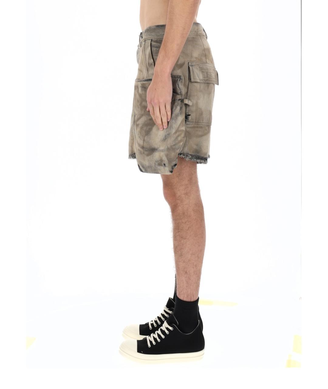 RICK OWENS DRKSHDW Мульти хлопковые шорты, фото 4