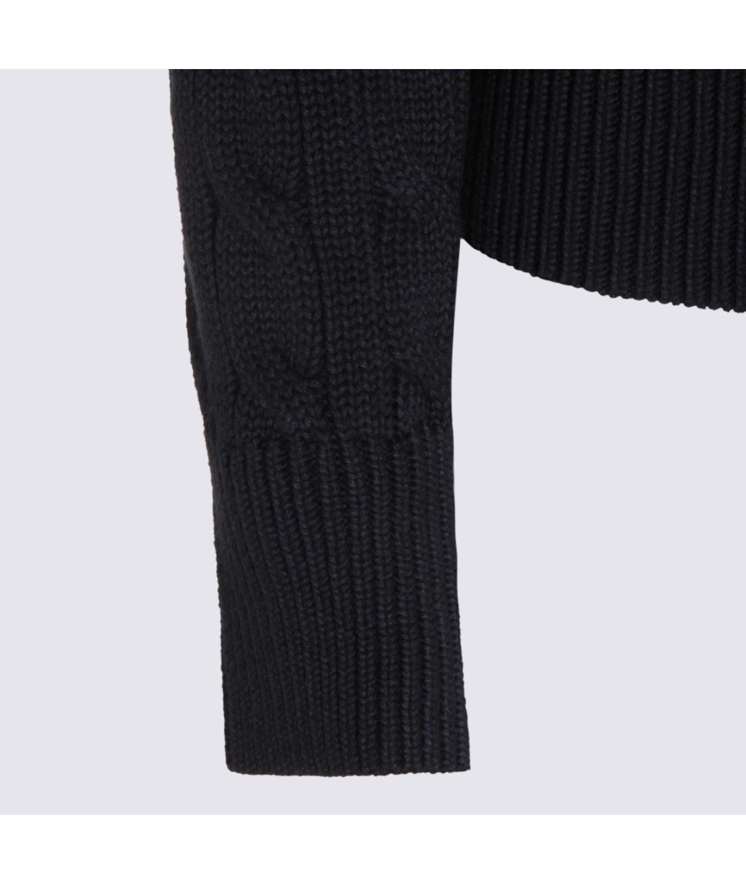 POLO RALPH LAUREN Синий хлопковый кардиган, фото 4