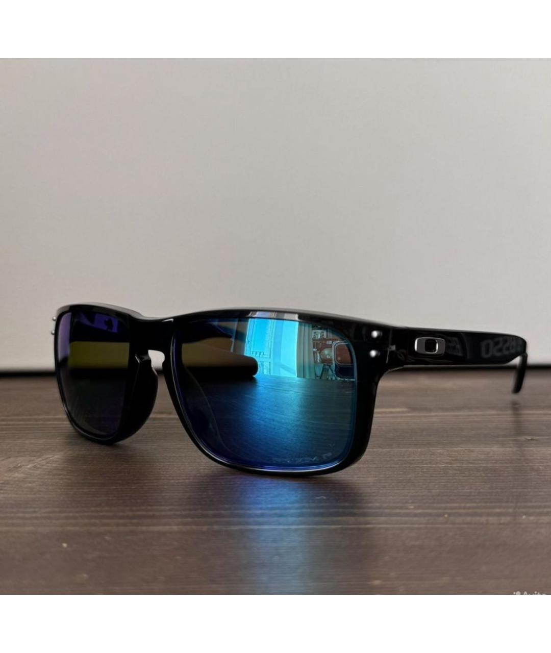 OAKLEY Черные пластиковые солнцезащитные очки, фото 6