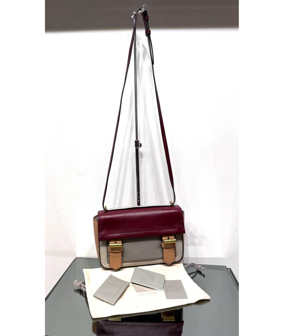 REED KRAKOFF Мульти кожаная сумка через плечо, фото 4