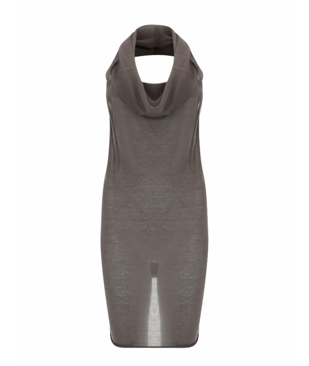 RICK OWENS Серая хлопковая блузы, фото 1