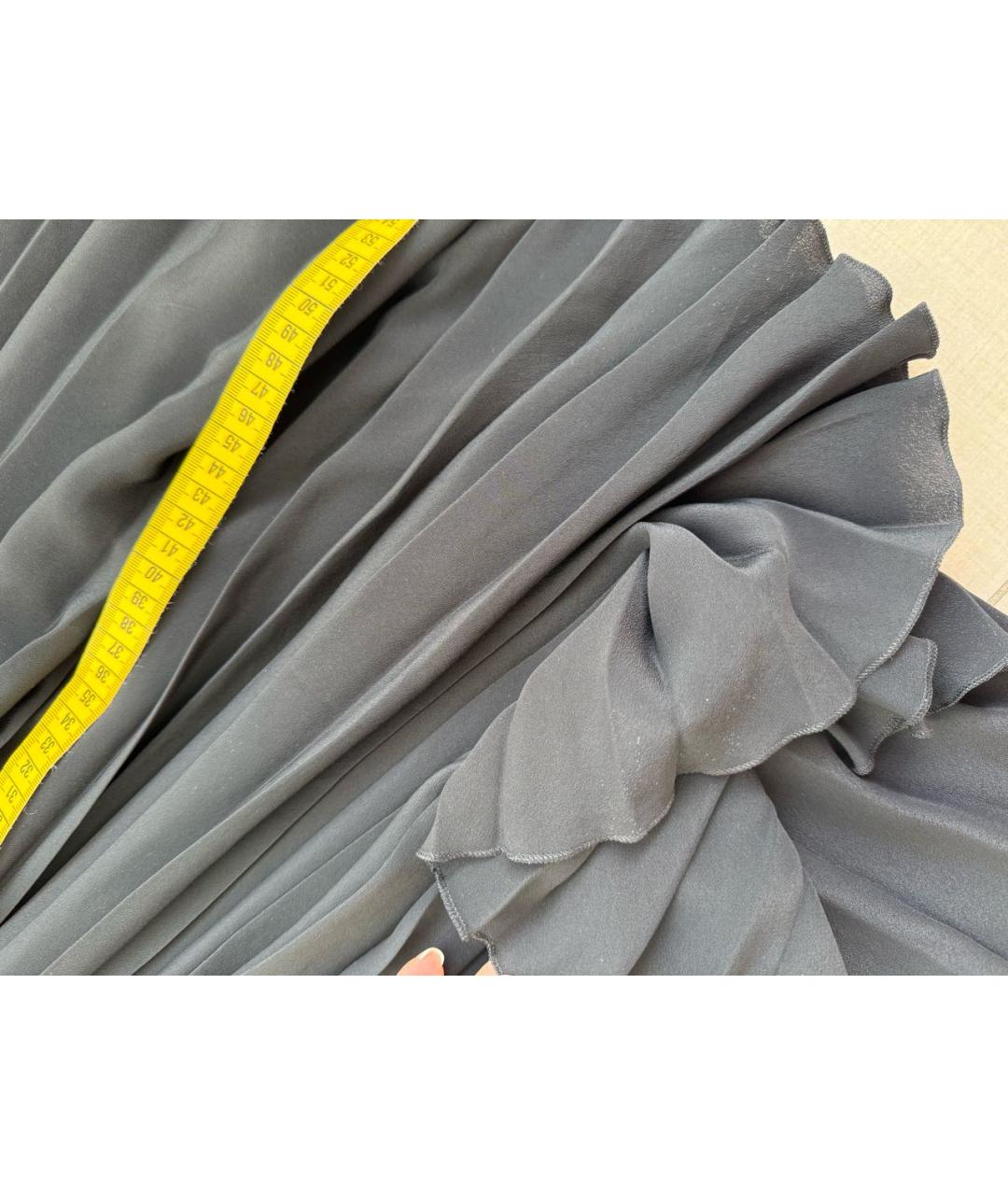 MAX MARA Черная юбка миди, фото 4