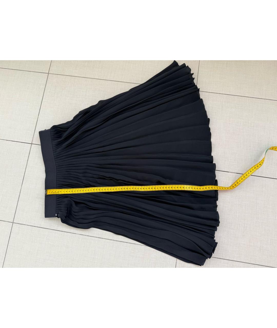 MAX MARA Черная юбка миди, фото 2