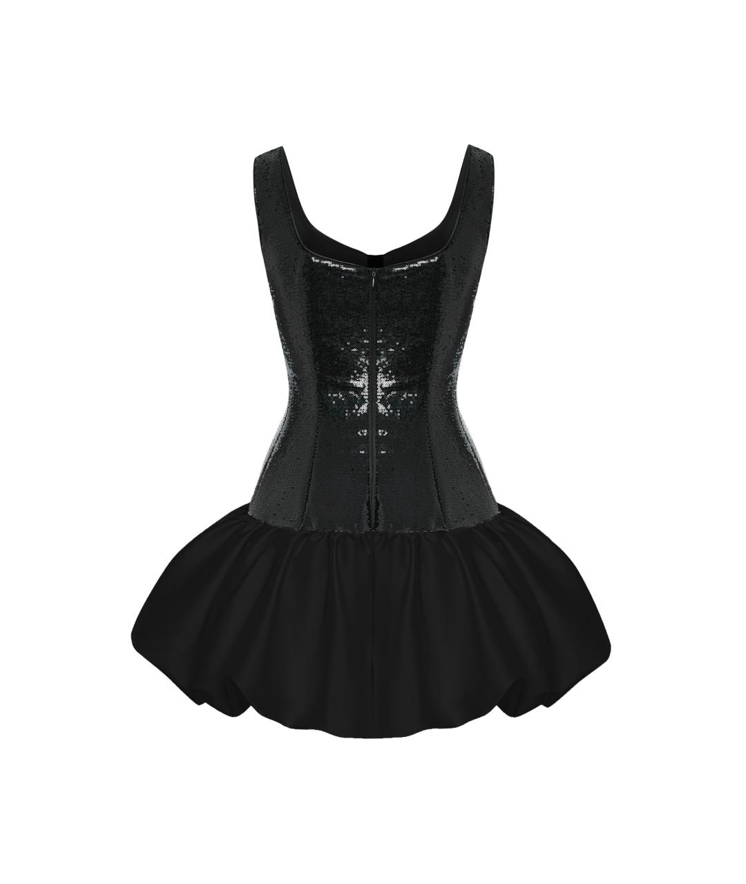 RASARIO Черное полиэстеровое коктейльное платье, фото 2