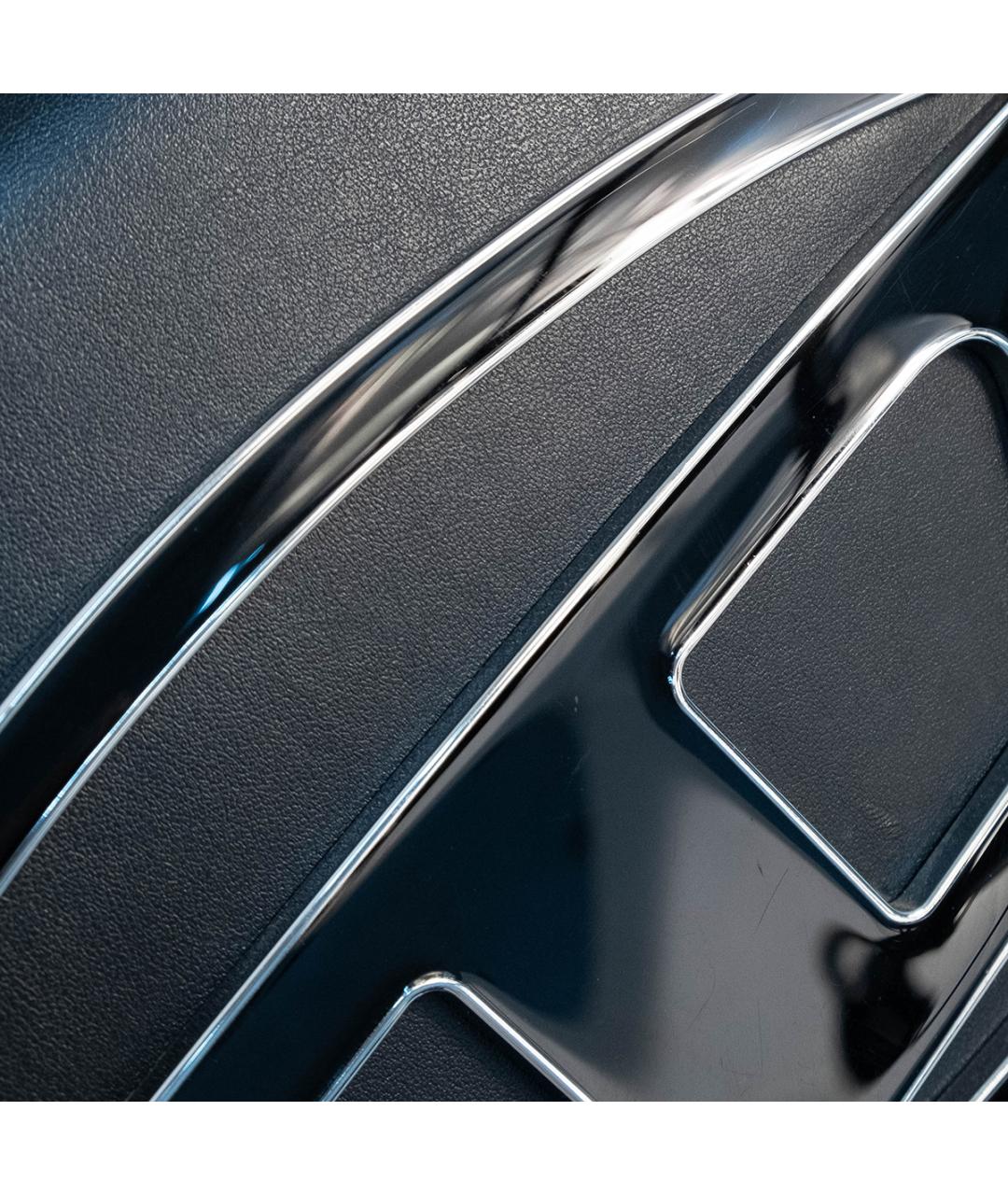 DIESEL Черная кожаная сумка через плечо, фото 4