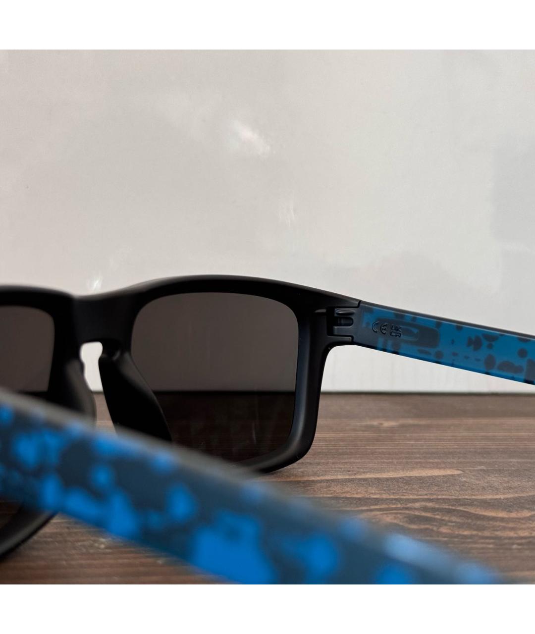 OAKLEY Синие пластиковые солнцезащитные очки, фото 7