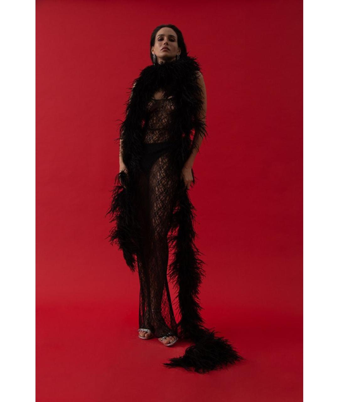 RASARIO Черное полиэстеровое платье, фото 4