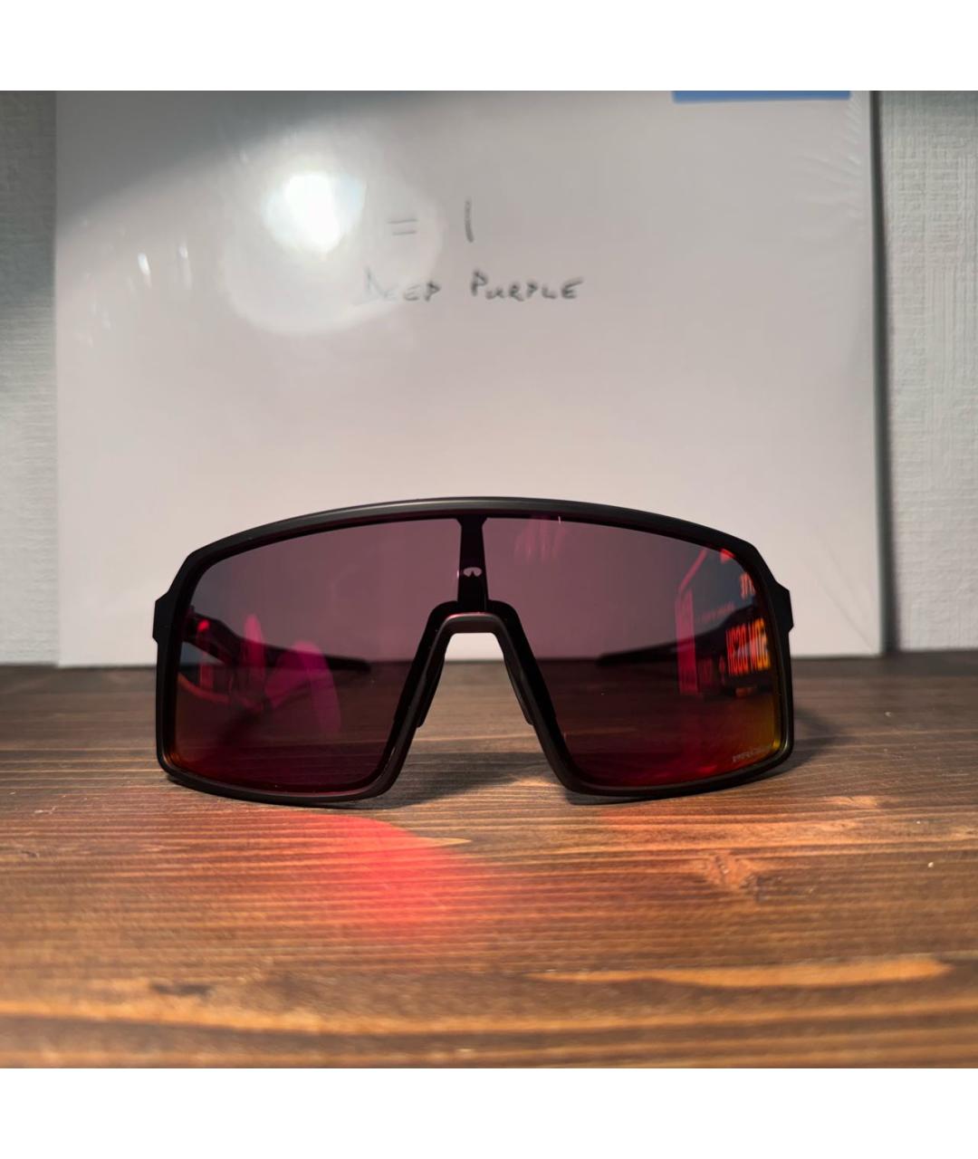 OAKLEY Черные пластиковые солнцезащитные очки, фото 9