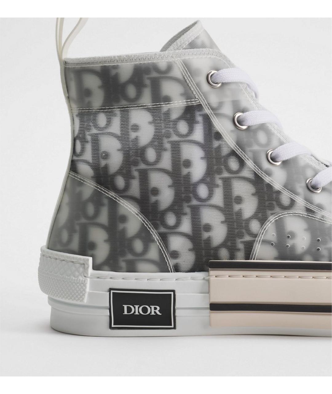 CHRISTIAN DIOR Серые кеды, фото 5
