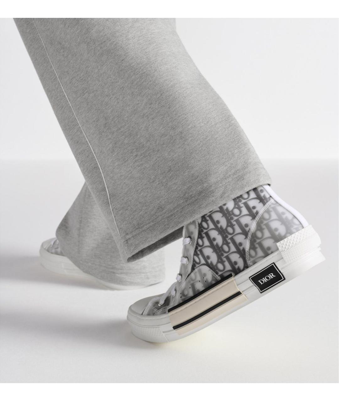 CHRISTIAN DIOR Серые кеды, фото 3