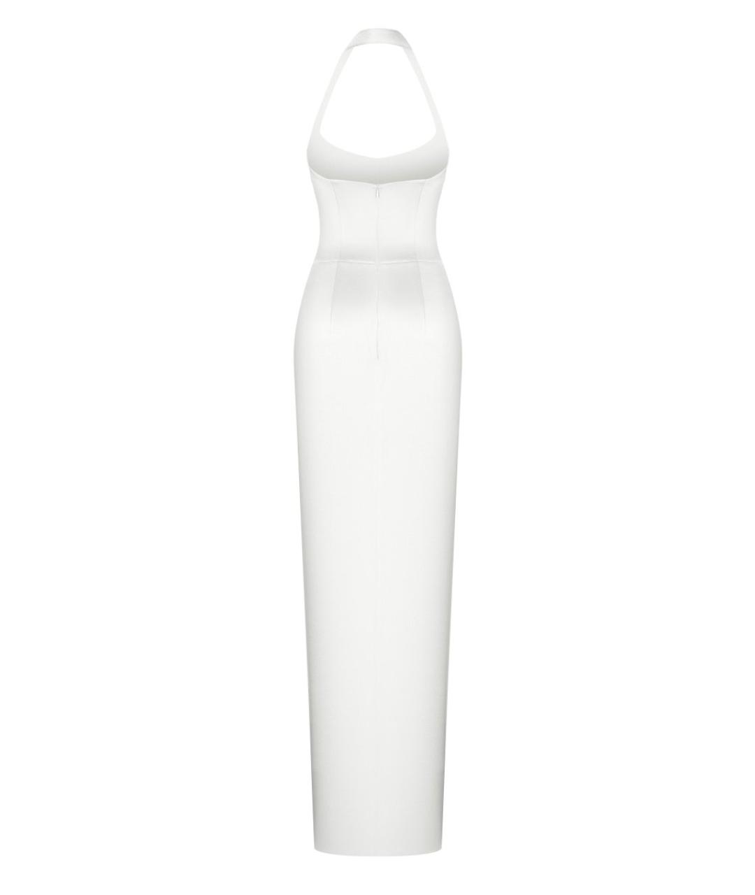 RASARIO Белое полиэстеровое вечернее платье, фото 2