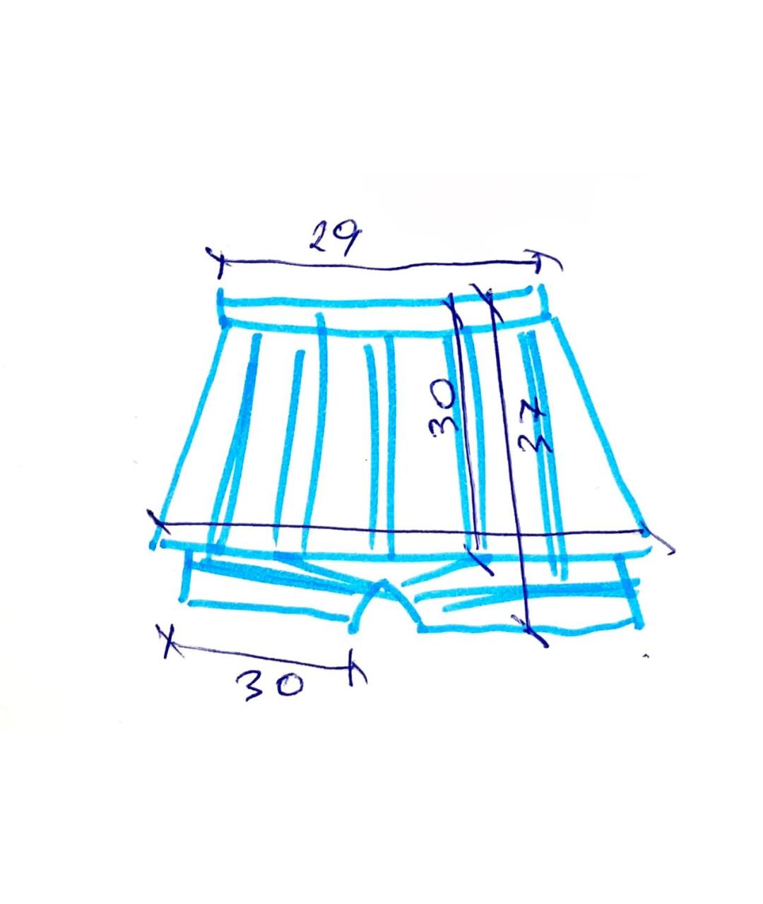 MAJE Черная вискозная юбка-шорты, фото 8