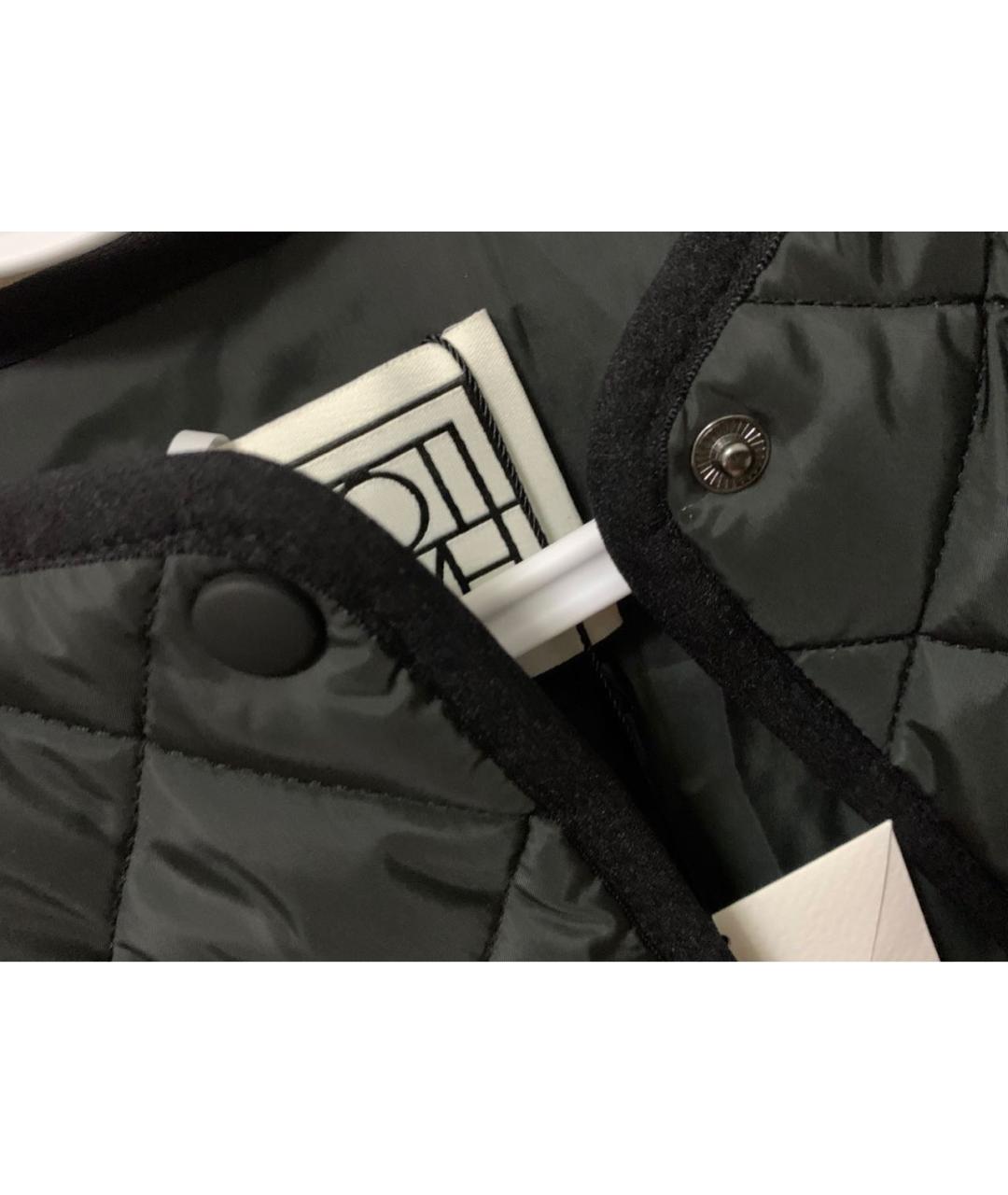 TOTEME Черная полиэстеровая куртка, фото 3