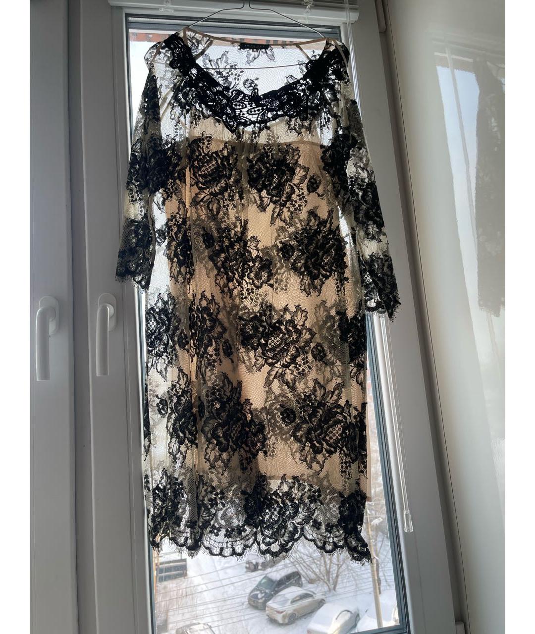 TWIN-SET Шелковое коктейльное платье, фото 6