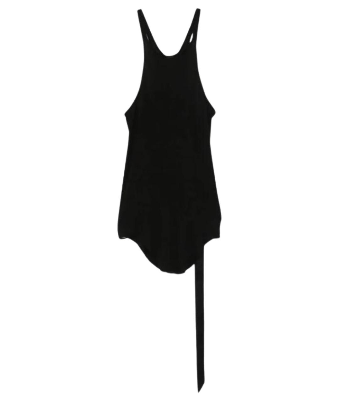 RICK OWENS DRKSHDW Черная хлопковая майка, фото 1