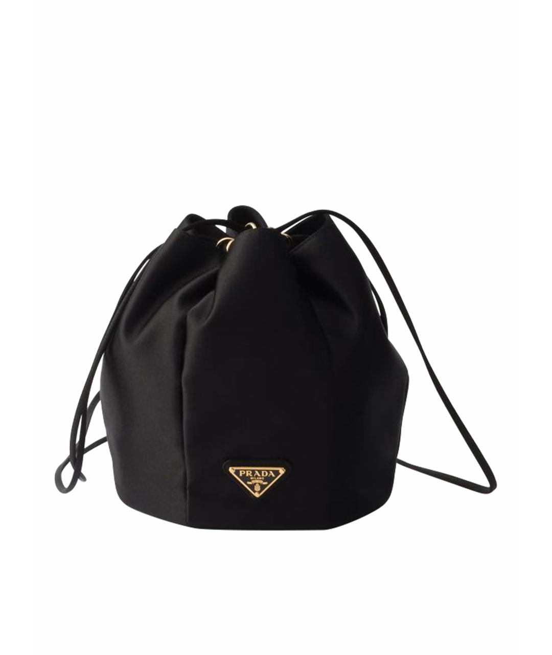 PRADA Черная сумка с короткими ручками, фото 1