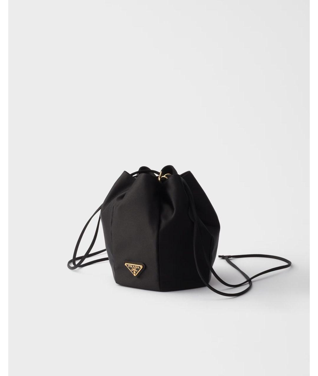 PRADA Черная сумка с короткими ручками, фото 2