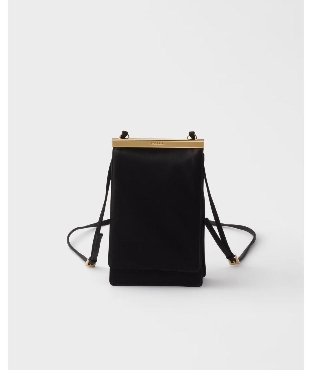 PRADA Черная сумка через плечо, фото 4