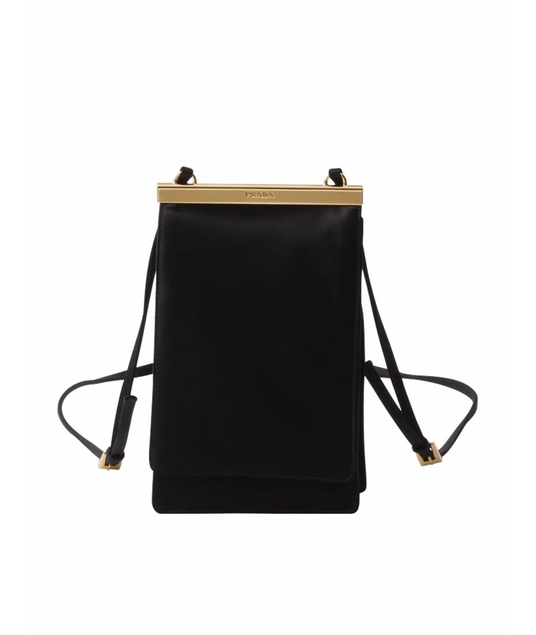 PRADA Черная сумка через плечо, фото 1