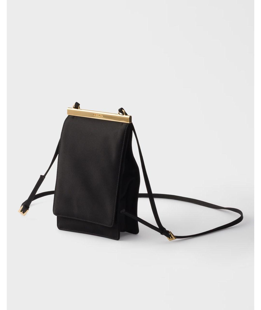 PRADA Черная сумка через плечо, фото 2