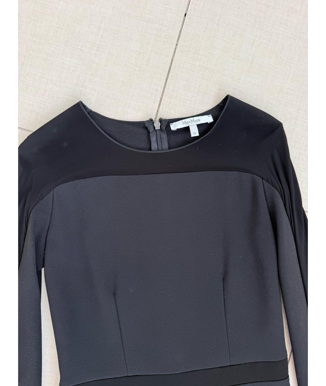 MAX MARA Черное платье, фото 3