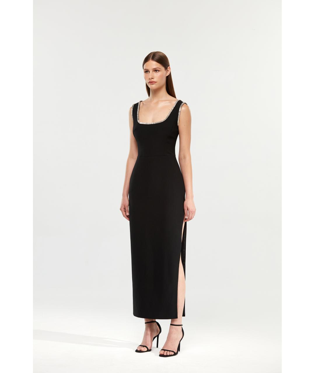 RASARIO Черное полиэстеровое вечернее платье, фото 2