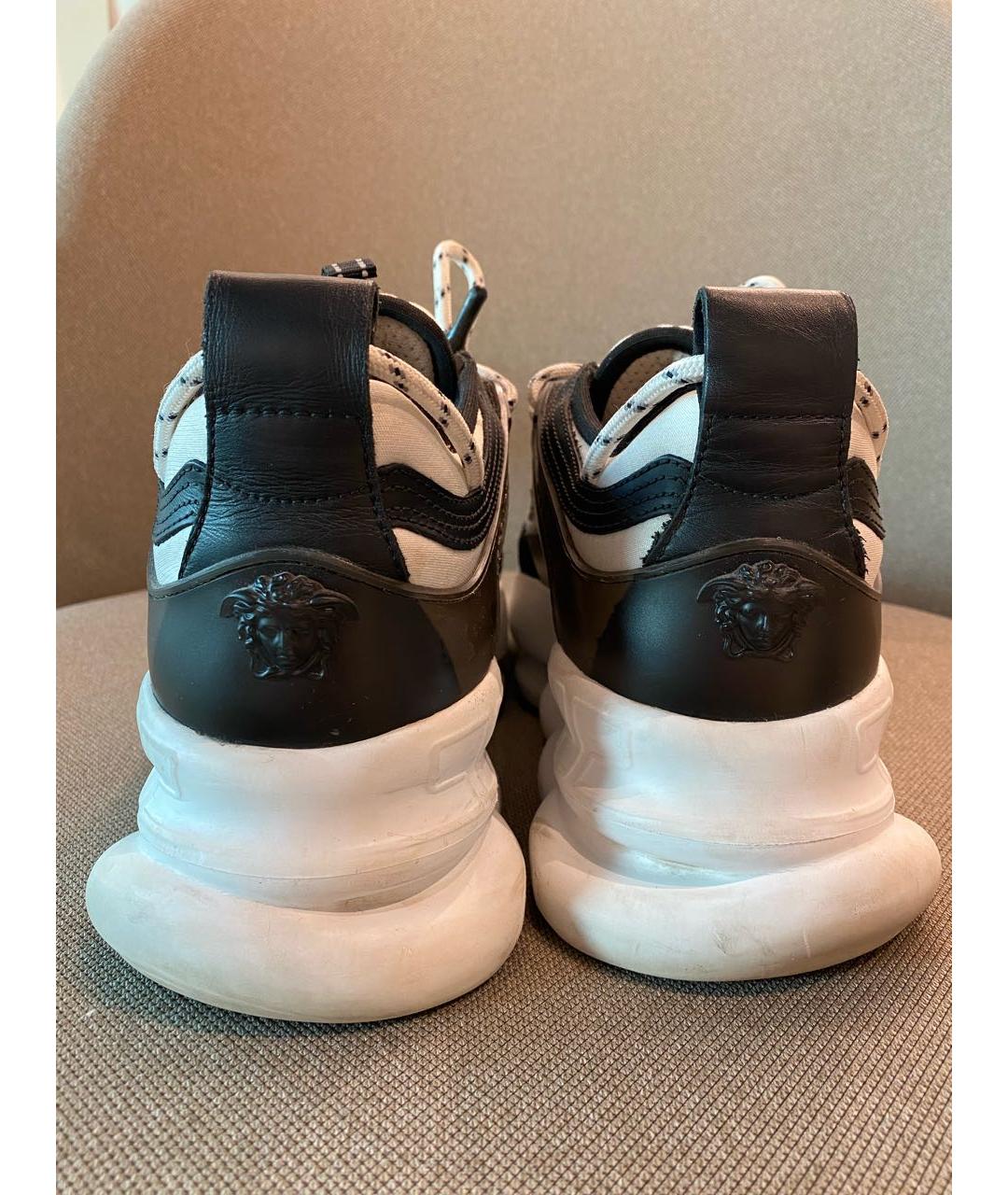 VERSACE Мульти текстильные кроссовки, фото 4