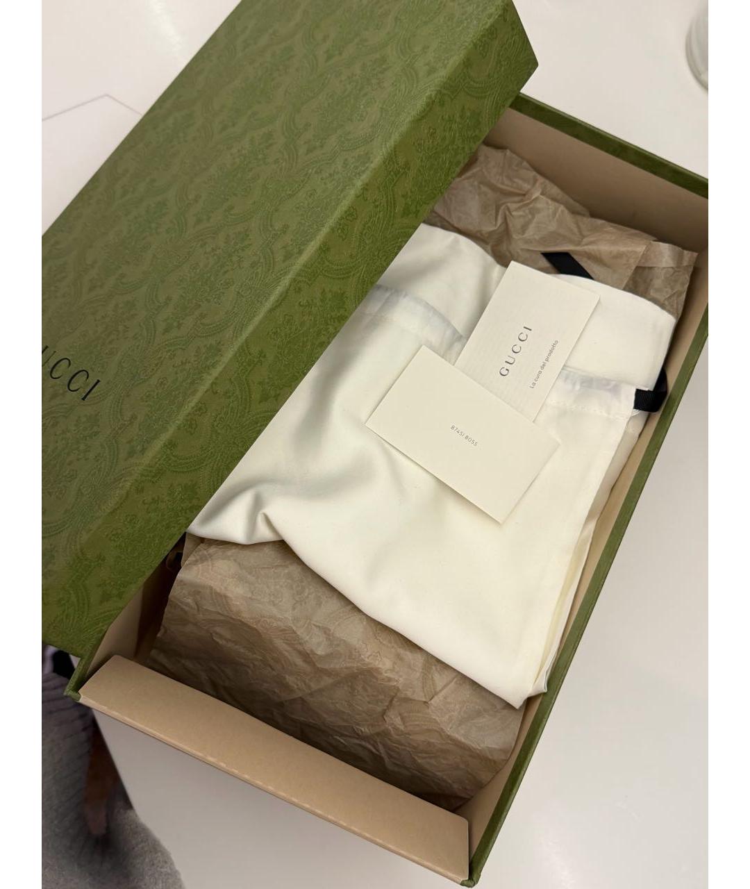 GUCCI Черные кожаные мокасины, фото 8