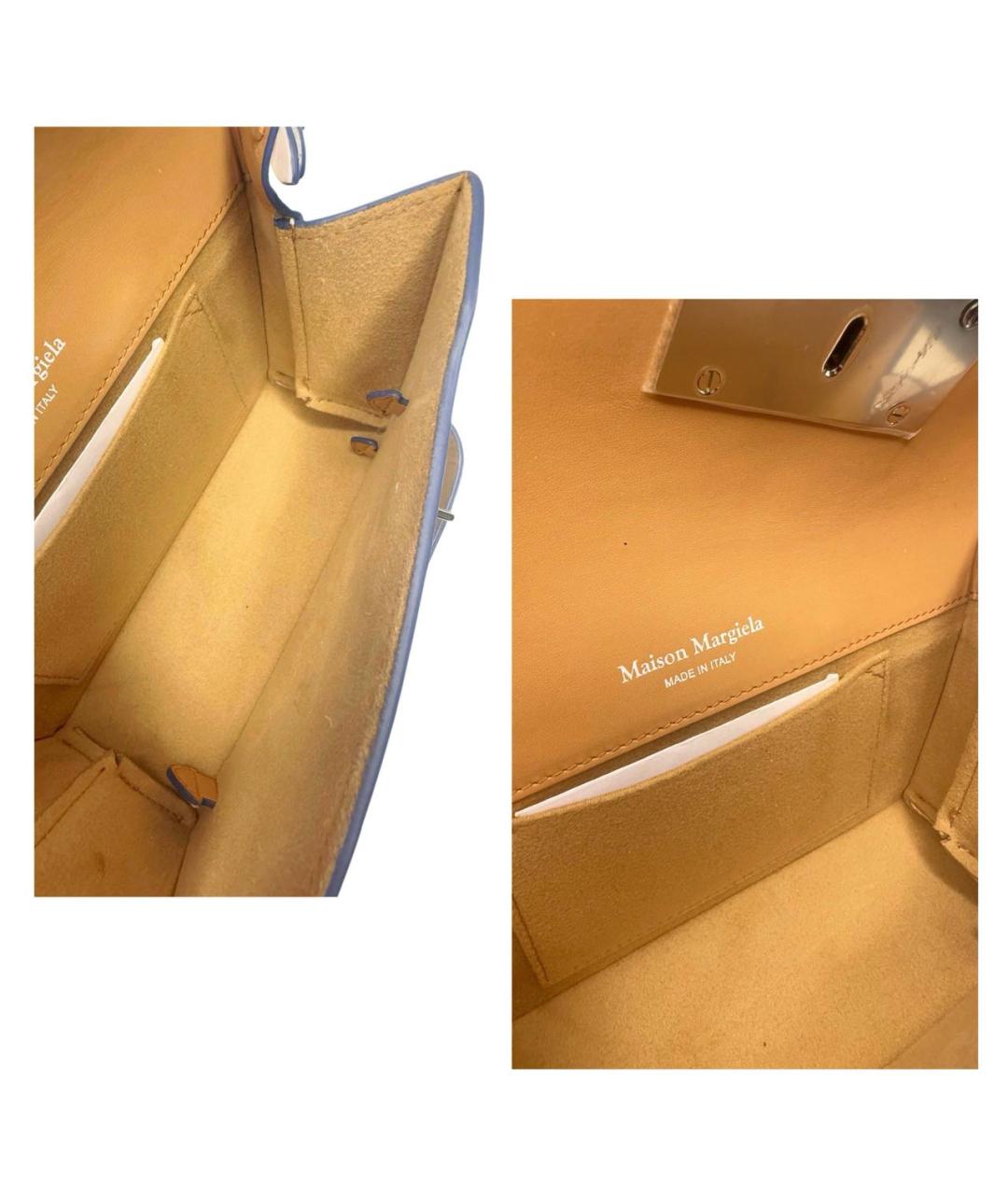 MAISON MARGIELA Мульти кожаная сумка через плечо, фото 6