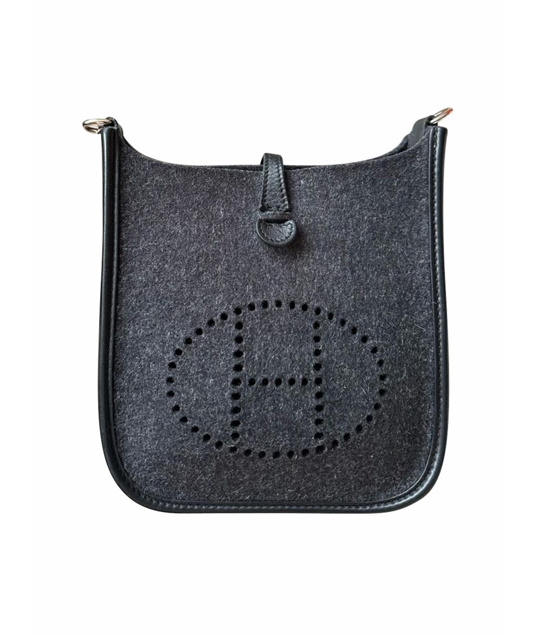 HERMES Черная сумка через плечо, фото 1