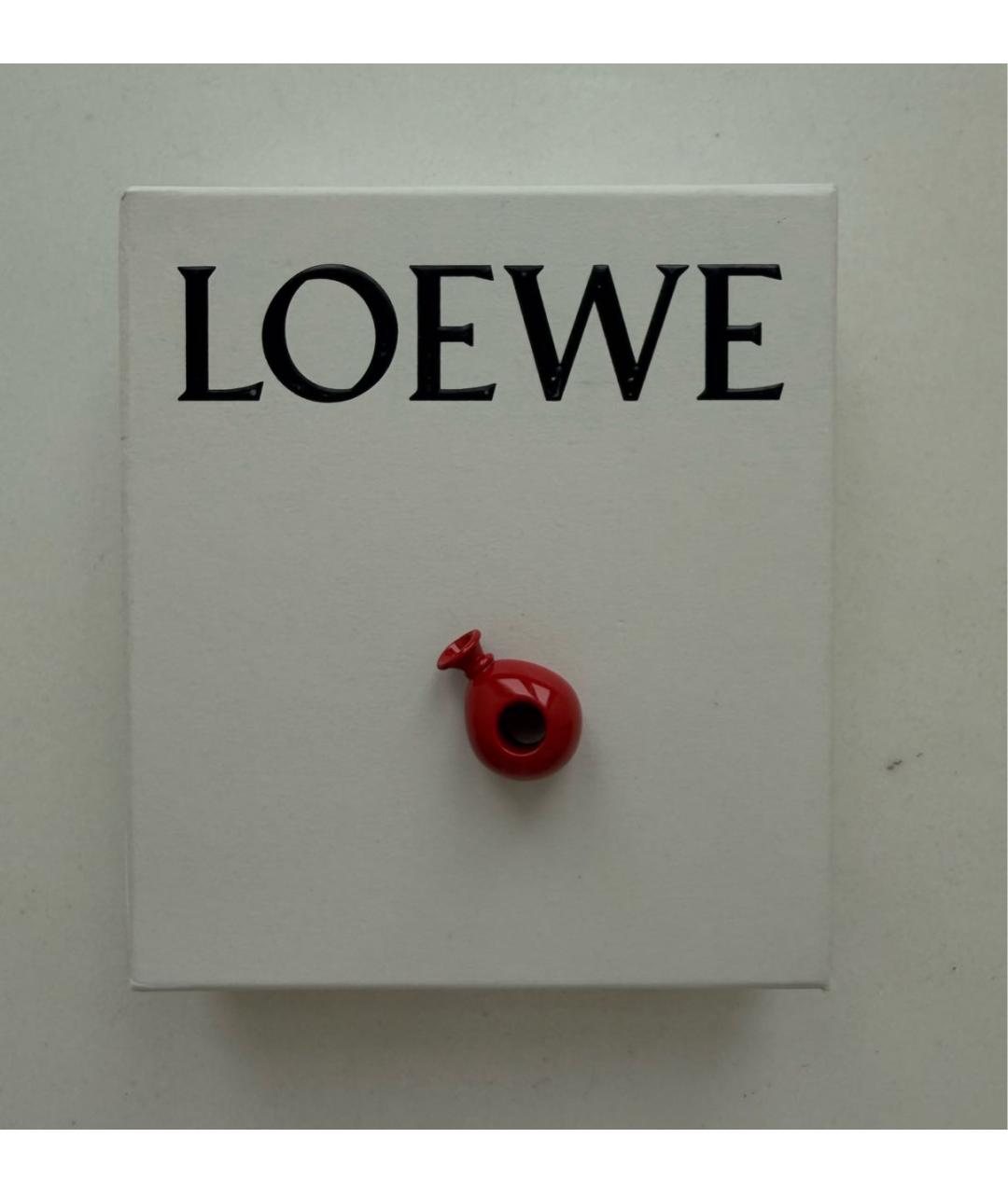 LOEWE Красный кулон, фото 2