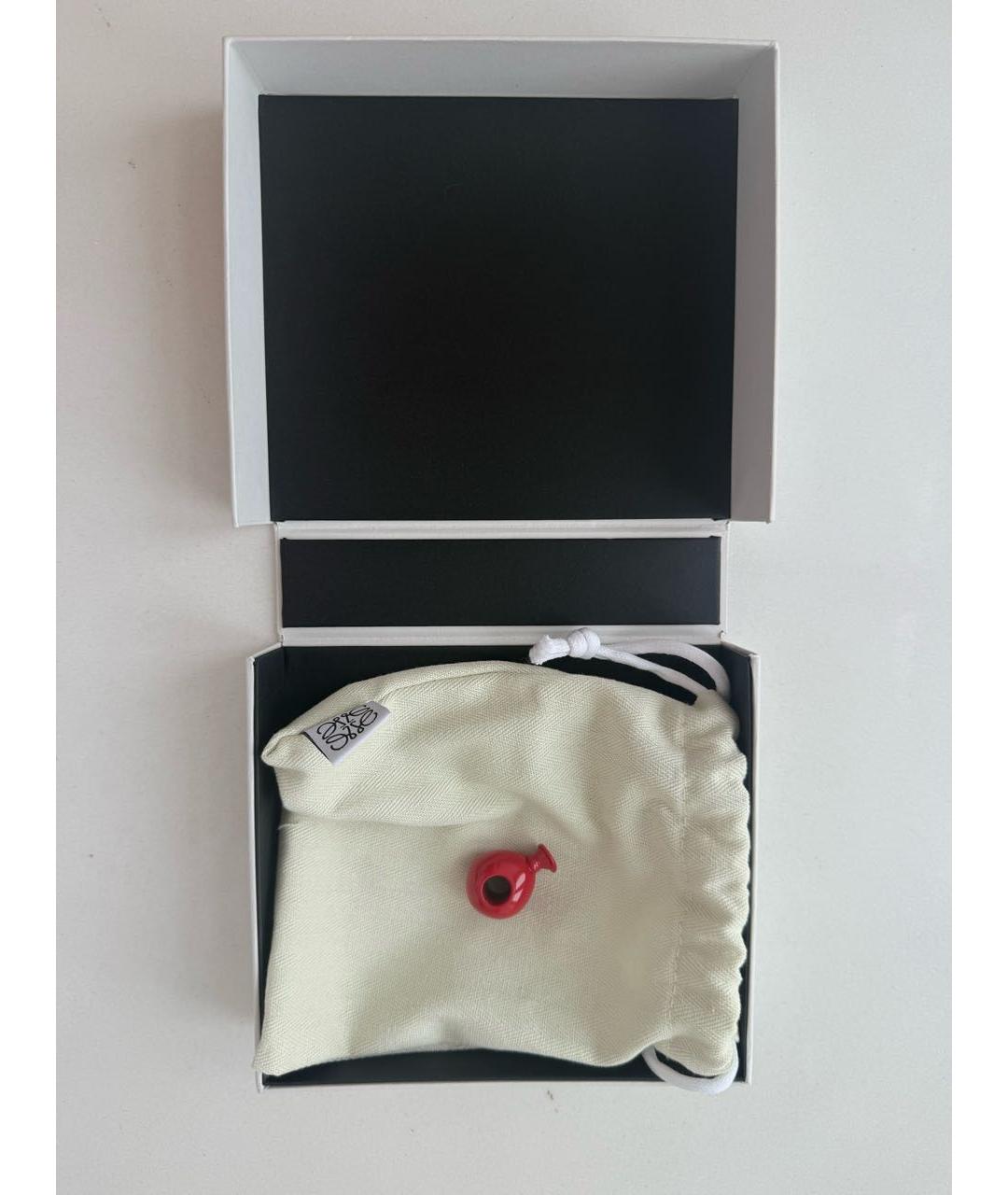 LOEWE Красный кулон, фото 3