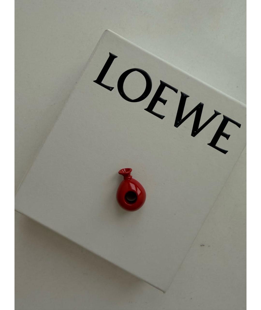 LOEWE Красный кулон, фото 5