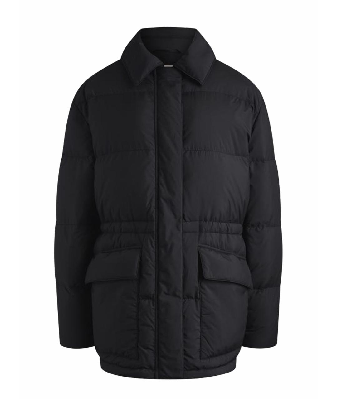 12 STOREEZ Черный полиэстеровый пуховик, фото 7