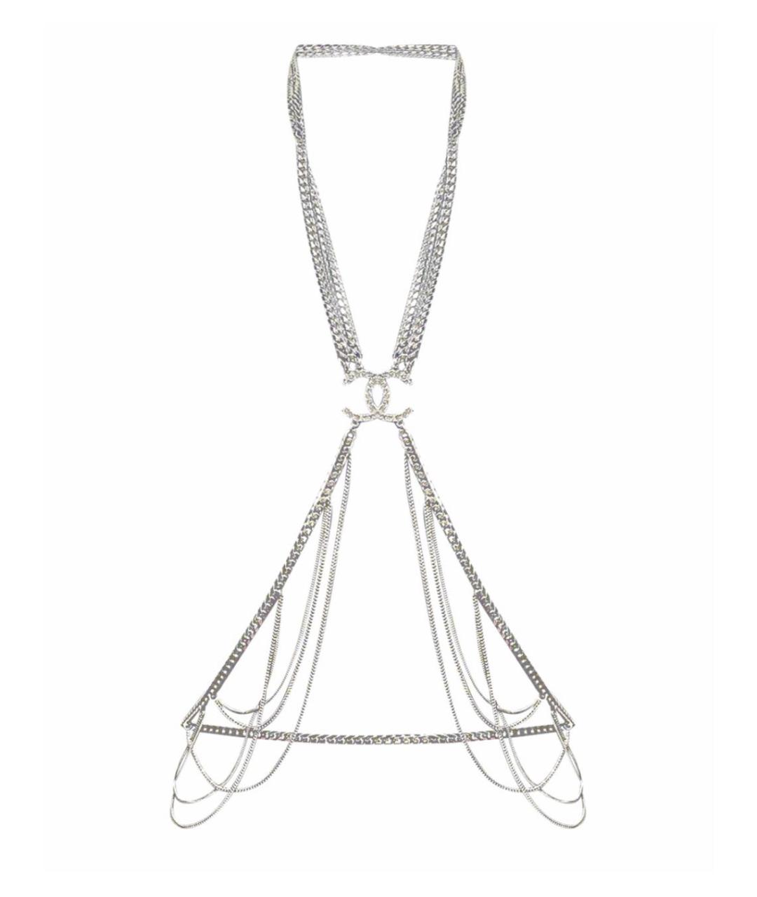 CHANEL Серебряное колье, фото 1