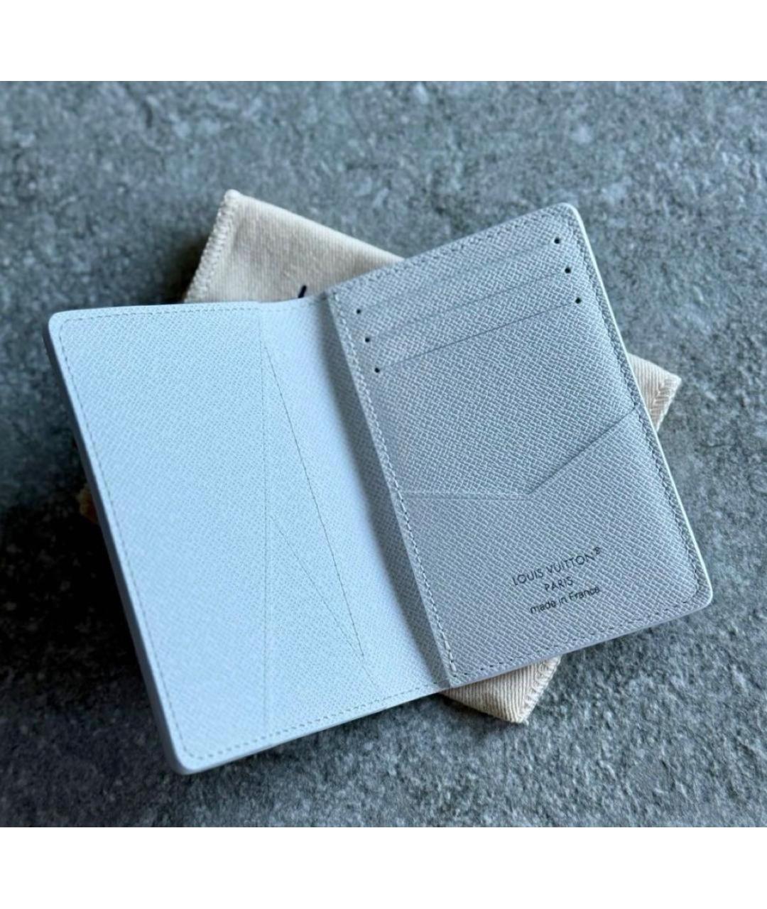 LOUIS VUITTON Белый кардхолдер, фото 5