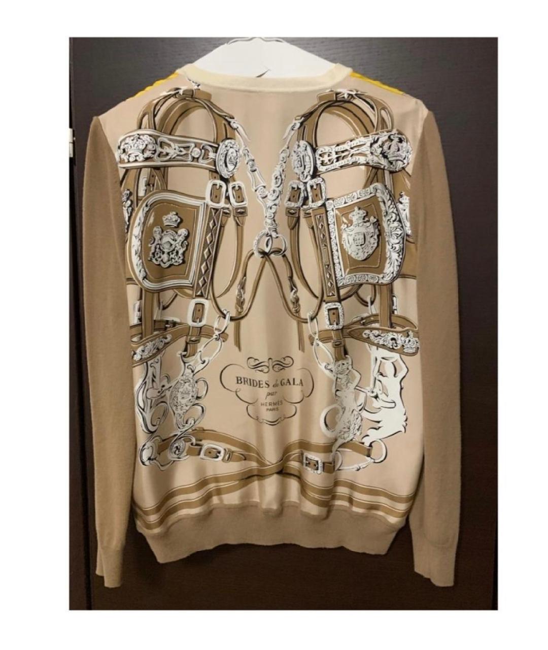 HERMES Мульти шерстяной джемпер / свитер, фото 2