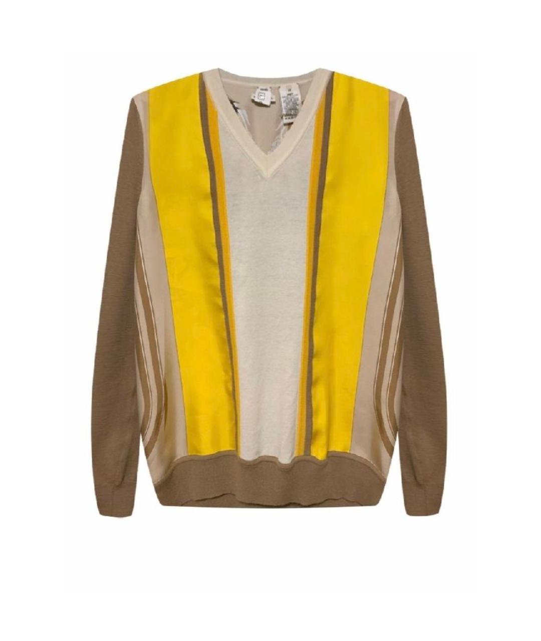 HERMES Мульти шерстяной джемпер / свитер, фото 4